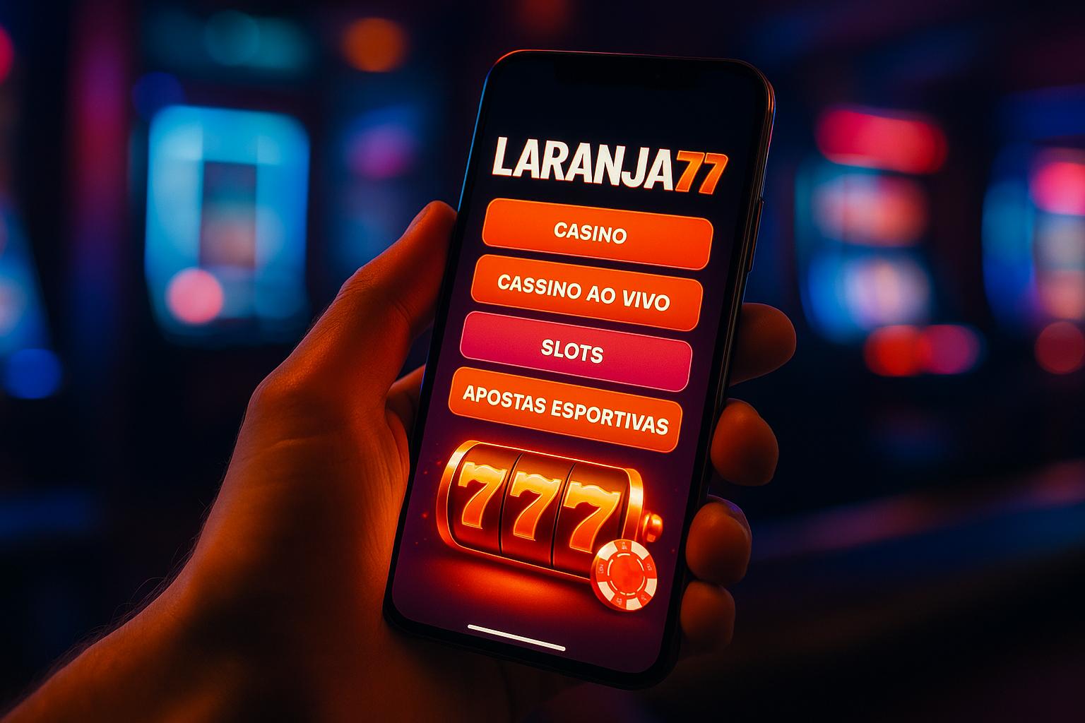 Baixar o LARANJA777 Cassino App