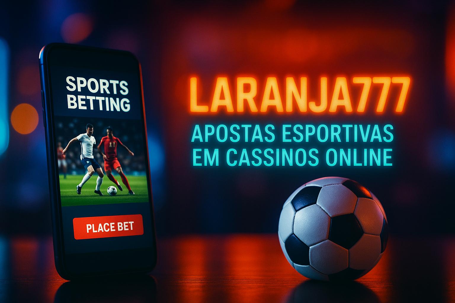 Aposte em apostas esportivas no cassino online LARANJA777