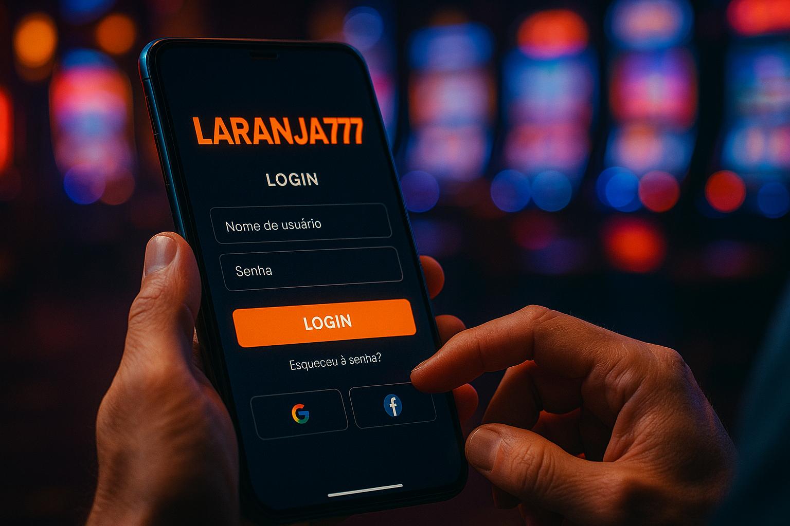 Registro na LARANJA777 Garante Acesso a uma Vasta Seleção de jogo