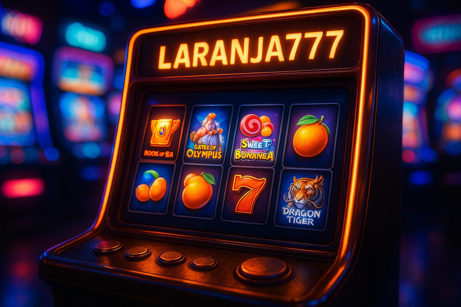 Explore o mundo das slot machines no LARANJA777 Casino
